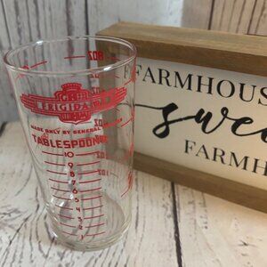 Vintage Frigidaire General Motors 1 Cup Measuring Glass